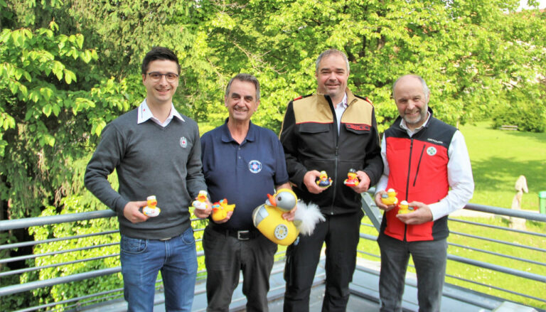 Abschlussfest der Enten Charity-Aktion