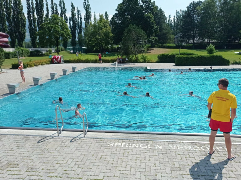 Kinderschwimmkurse 2023 der Wasserrettung Osttirol
