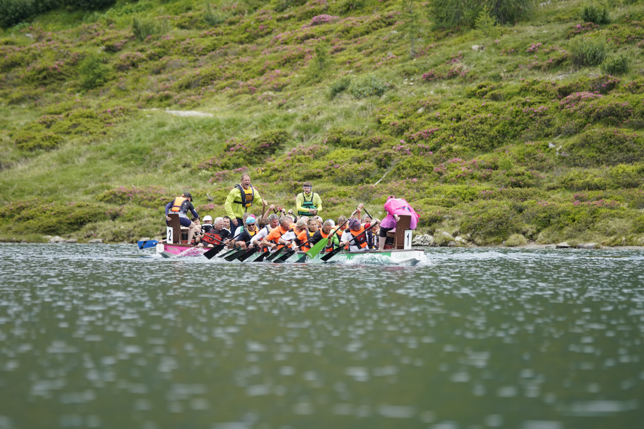 Überwachung des 15. Drachenbootrennens am Obersee