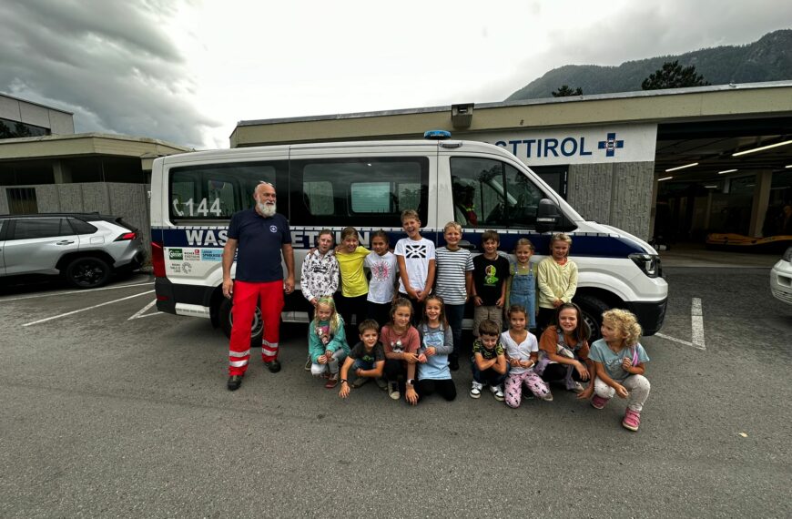 Volksschule Thal zu Besuch in der ÖWR