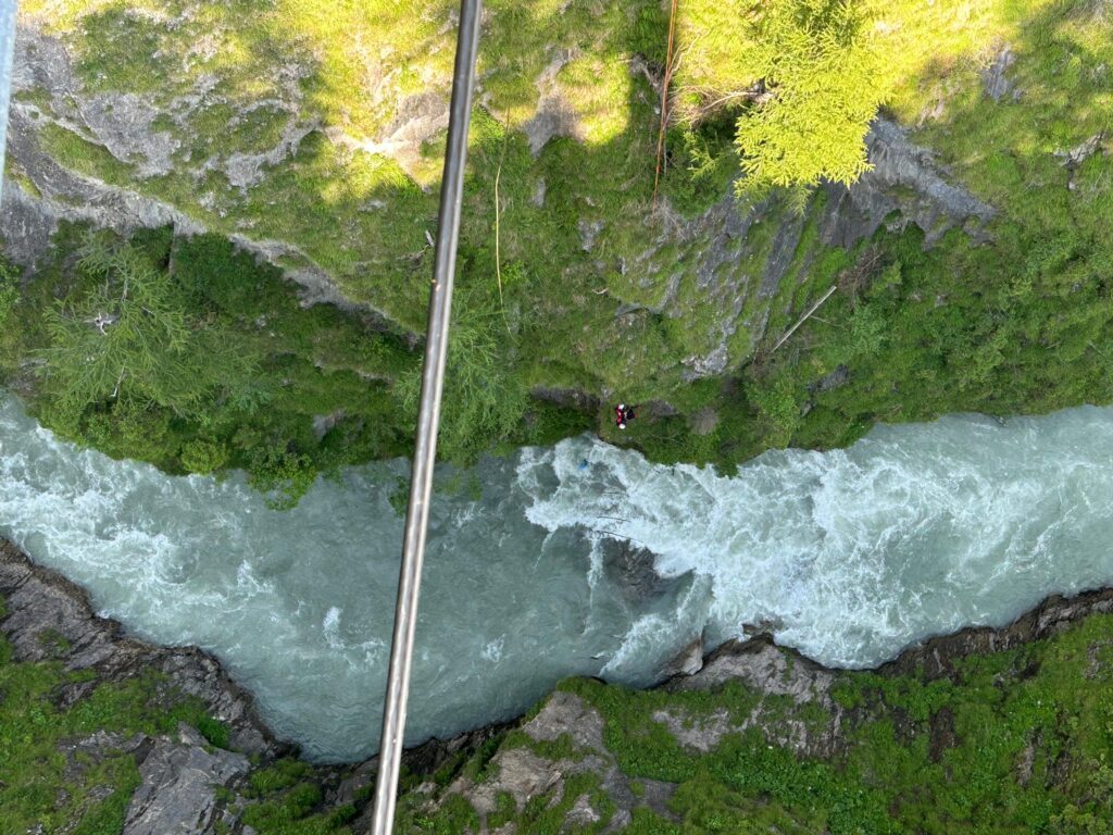 Iseltrail - Hängebrücke Welzelach