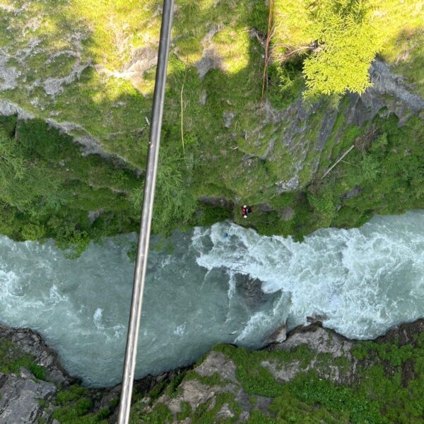Iseltrail - Hängebrücke Welzelach