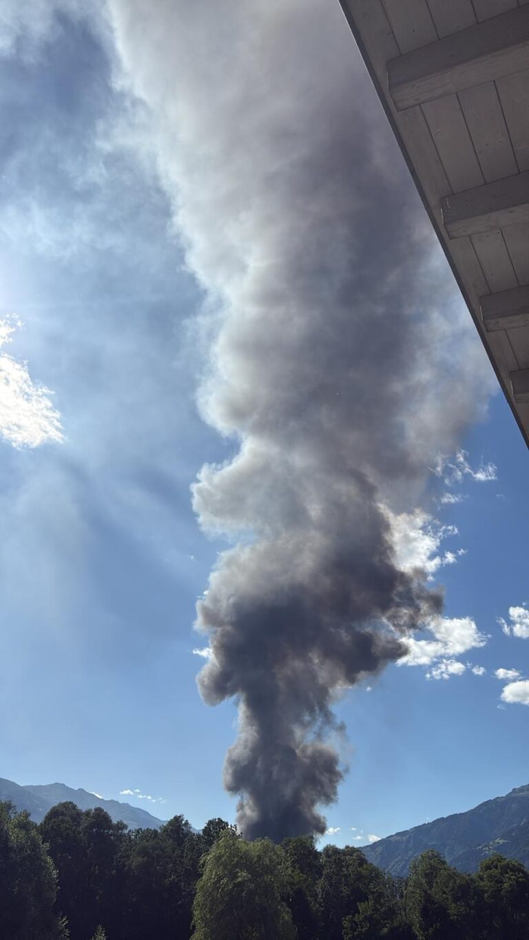 Großbrand Rossbacher
