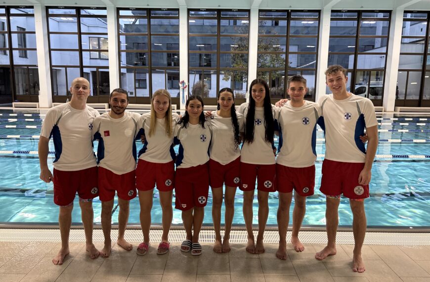 Teilnahme an den Oberösterreichischen Meisterschaften im Rettungsschwimmen