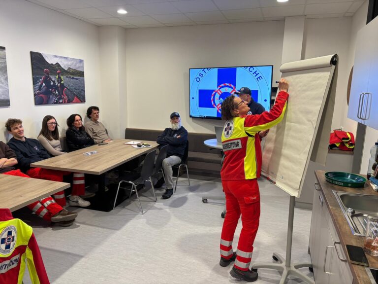 Schulung zur Besetzung unserer Einsatzzentrale