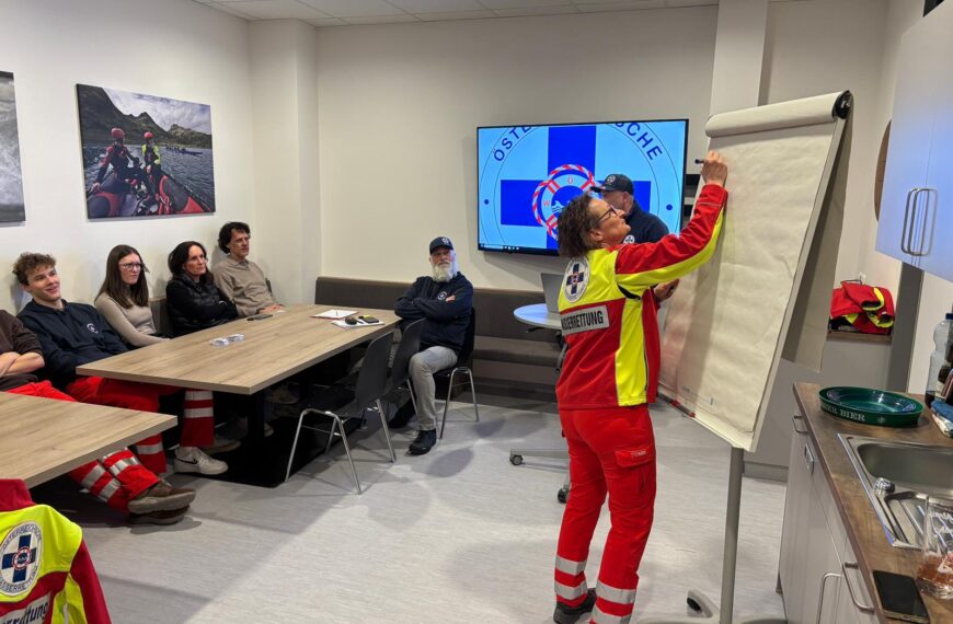 Schulung zur Besetzung unserer Einsatzzentrale