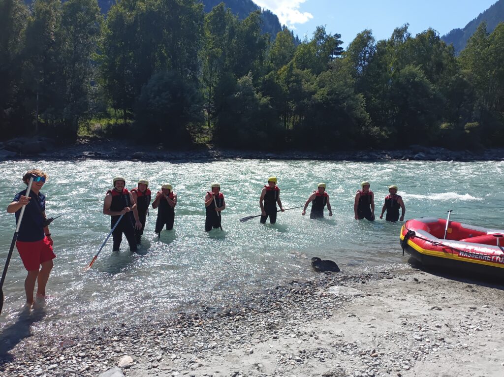 Raftingtour Wasserbauamt Lienz