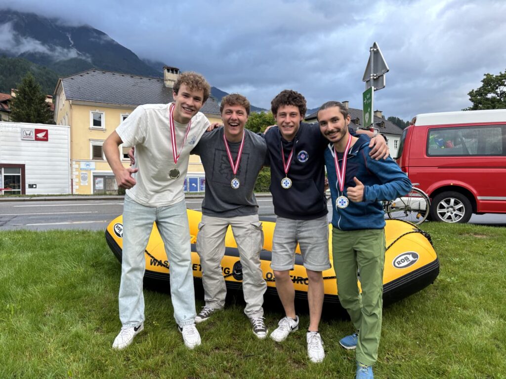 Sieg beim 1. Schlauchbootrennen der Tiroler Einsatzkräfte!